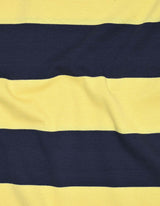 Ray Flower Striped Polo Shirt