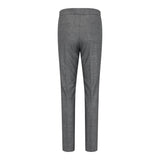 TPW51 - Women's Grey 3 Piece Prince Of Wales Check Suit