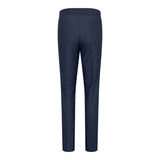TPW52 - Women's Navy 3 Piece Prince Of Wales Check Suit
