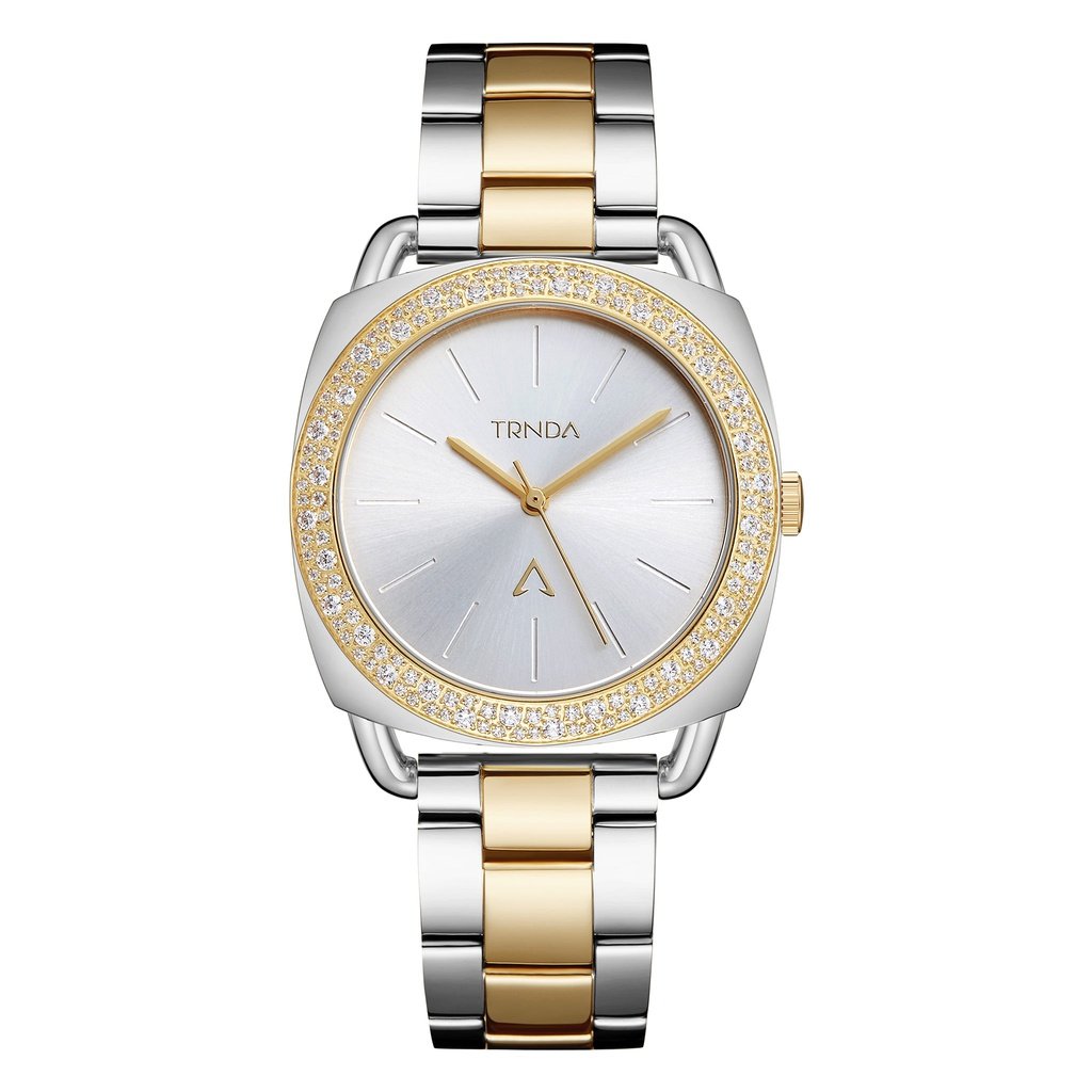 Trnda Women's Stainless Steel Watch, Silver Dial | Trn-Ss35g