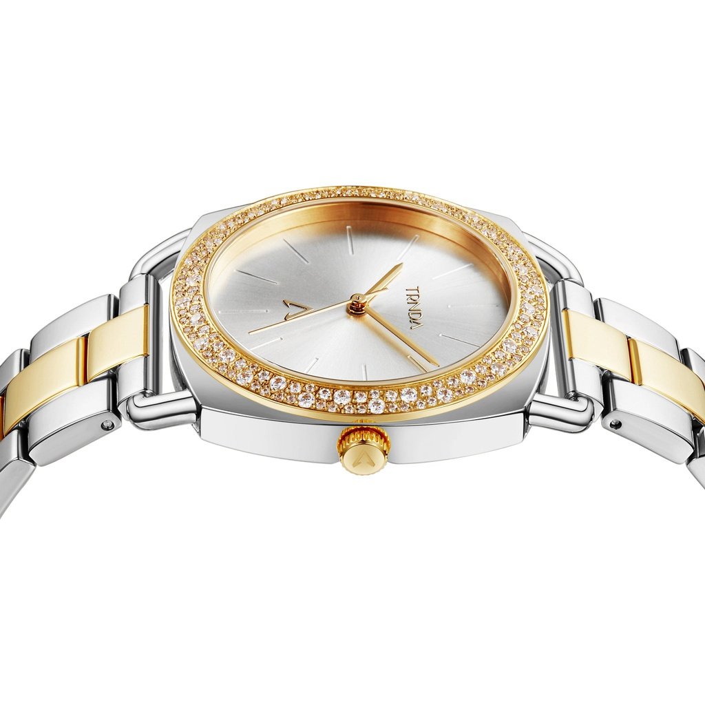 Trnda Women's Stainless Steel Watch, Silver Dial | Trn-Ss35g