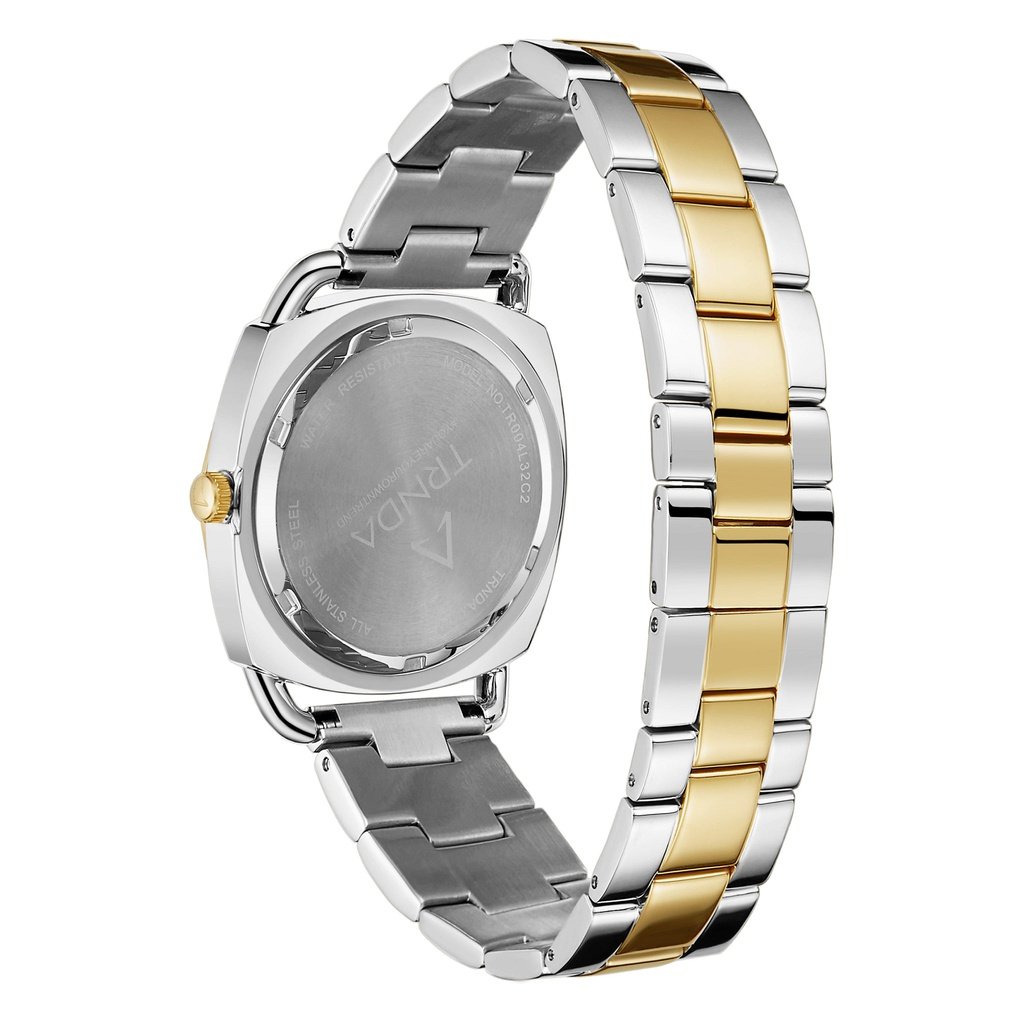 Trnda Women's Stainless Steel Watch, Silver Dial | Trn-Ss35g
