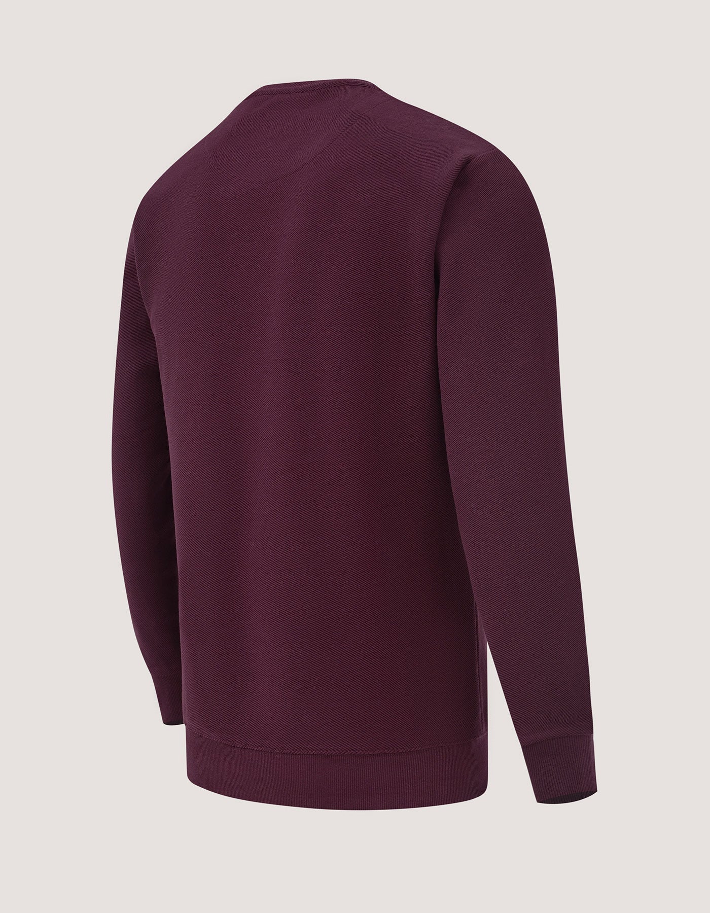 Maroon Terry Crewneck Sweatshirt