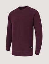 Maroon Terry Crewneck Sweatshirt