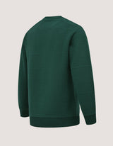 British Green Textured Jacquard Sweatshirt
