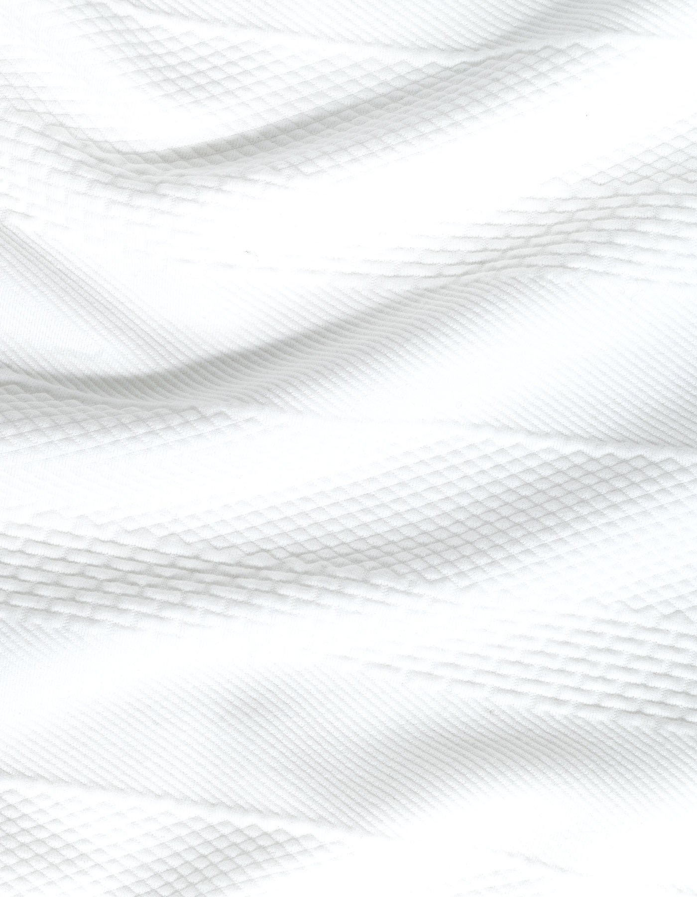 Off White Textured Jacquard Sweatshirt