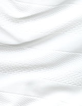 Off White Textured Jacquard Sweatshirt