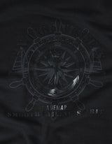 Nautical Graphic Sweatshirt - Black