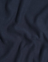 Navy Textured Crew Neck Jacquard Sweatshirt