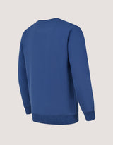 Medium Blue Embroidered Sweatshirt