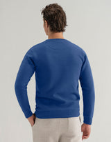 Medium Blue Embroidered Sweatshirt