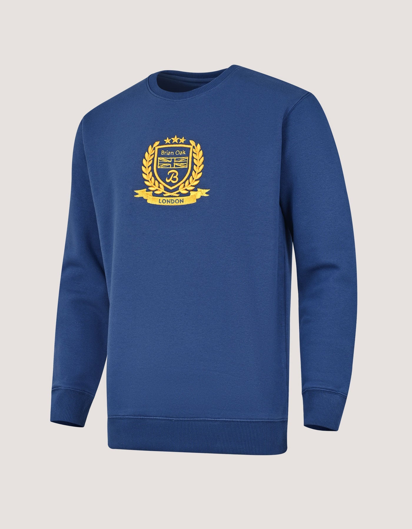 Medium Blue Embroidered Sweatshirt