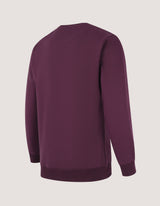 Classic Maroon Crewneck Sweatshirt