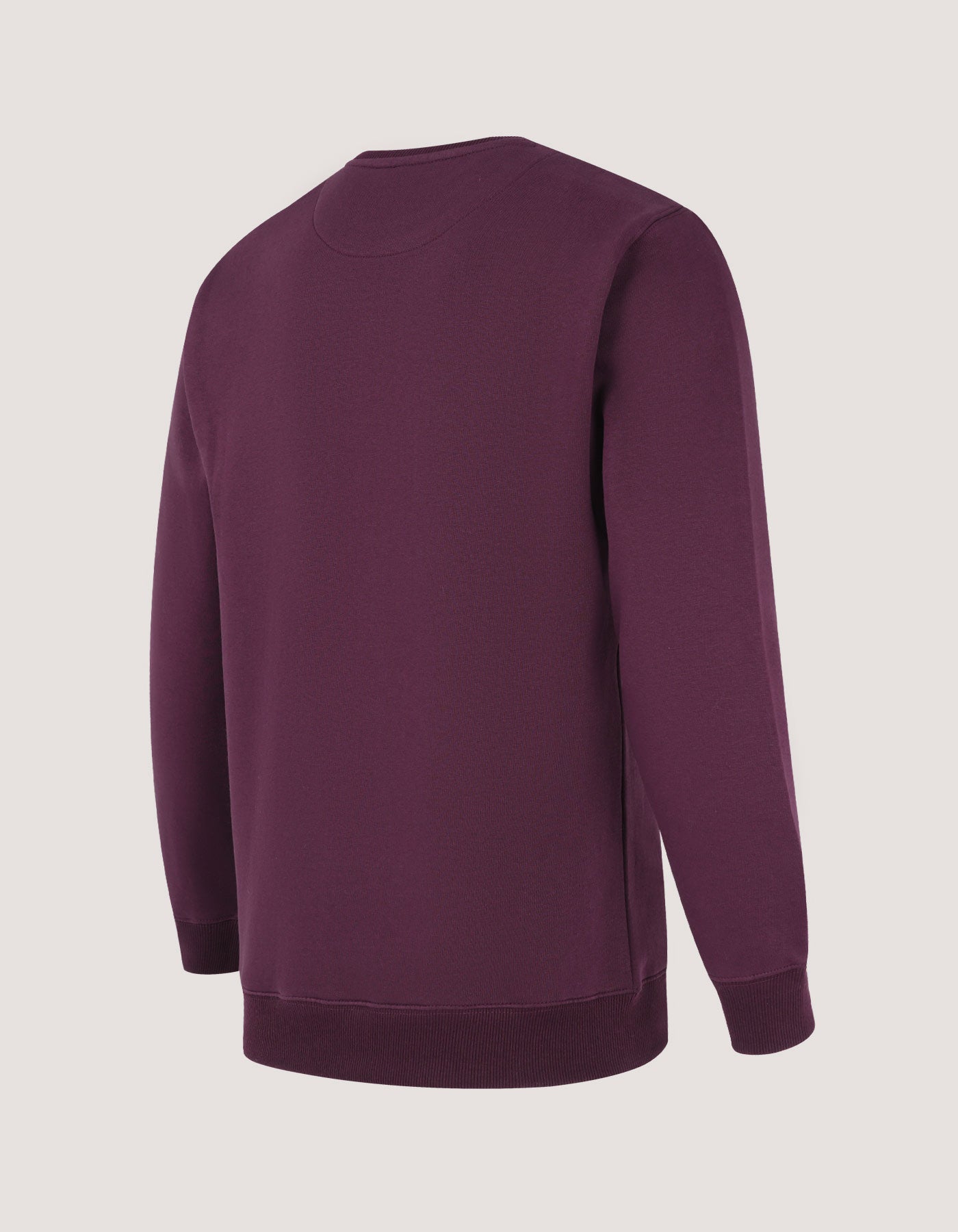 Classic Maroon Crewneck Sweatshirt