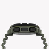 Timex Men's Green Silicone Watch, Digital Dial | Tw5m36000