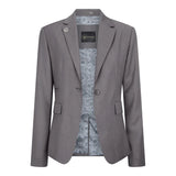 TPW-15 - Women's 3 Piece Plain Grey Suit