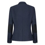TPW-AK-04 - Women's Navy 3 Piece Herringbone Tweed Suit