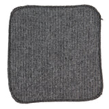 281 - Men's Herringbone Tweed Wool Tie & Hankerchief 2"
