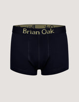 Black Cotton Stretch Boxer Short