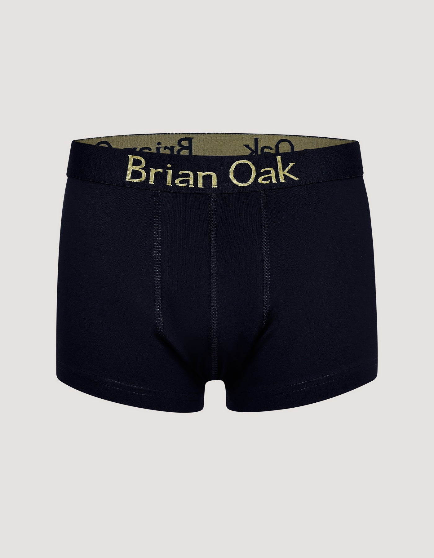 Black Cotton Stretch Boxer Short