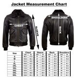6KT4 Men's Aviator Bomber Jacket - Old Look