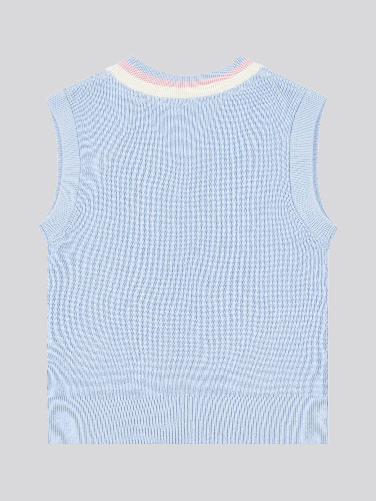 Girls Cricket Jumper Vest in Windsurfer