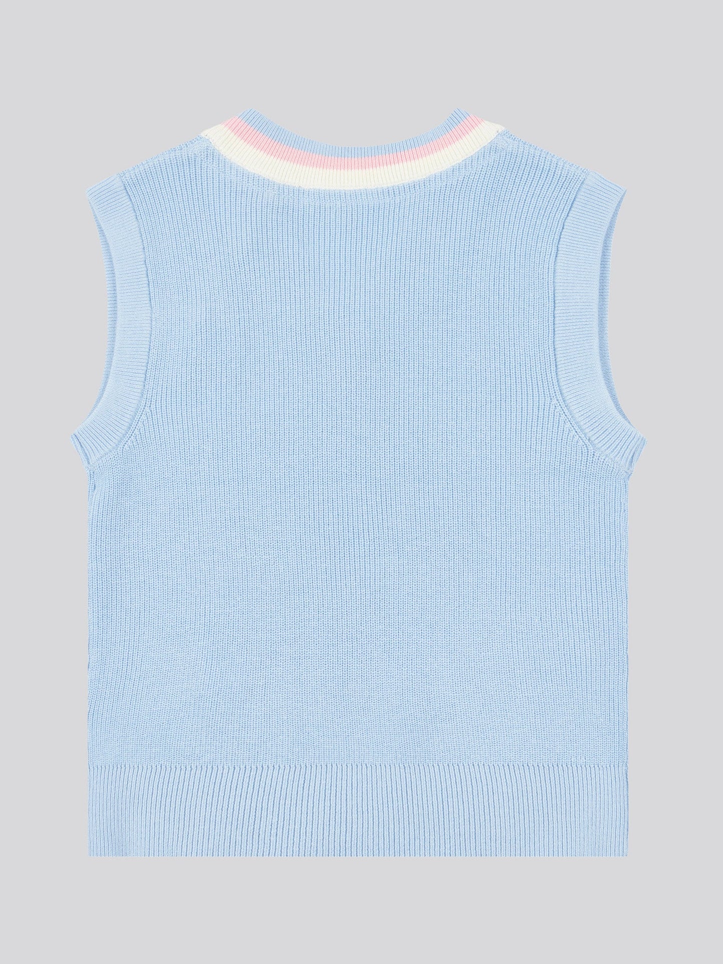 Girls Cricket Jumper Vest in Windsurfer