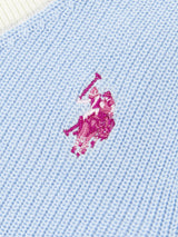 Girls Cricket Jumper Vest in Windsurfer