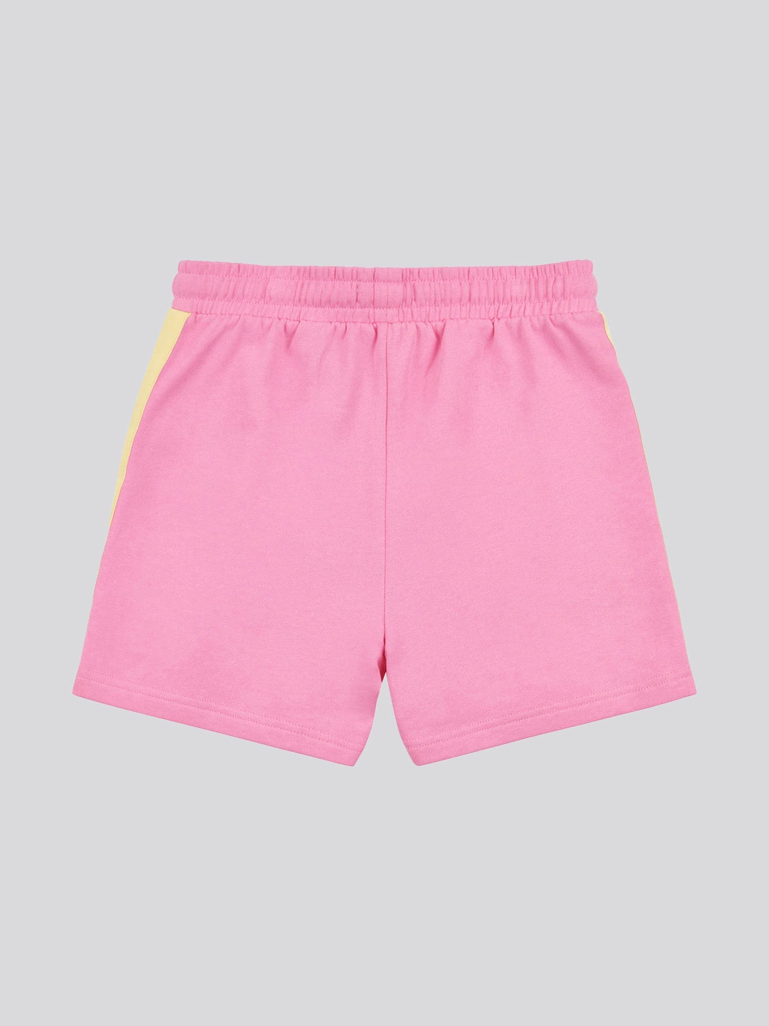 Girls Stripe Shorts in Pink Cosmos