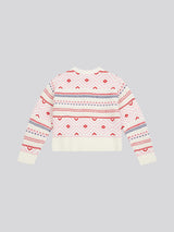 Fair ISLE Cardigan Marshmallow