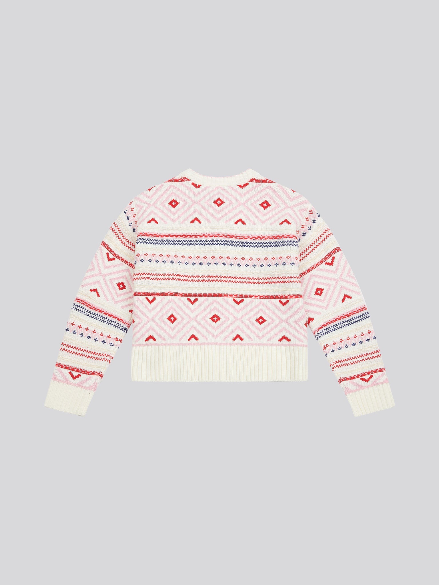 Fair ISLE Cardigan Marshmallow