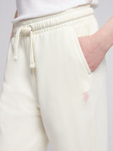Girls Zip Hoodie & Relaxed Fit Jogger Set in Marshmallow