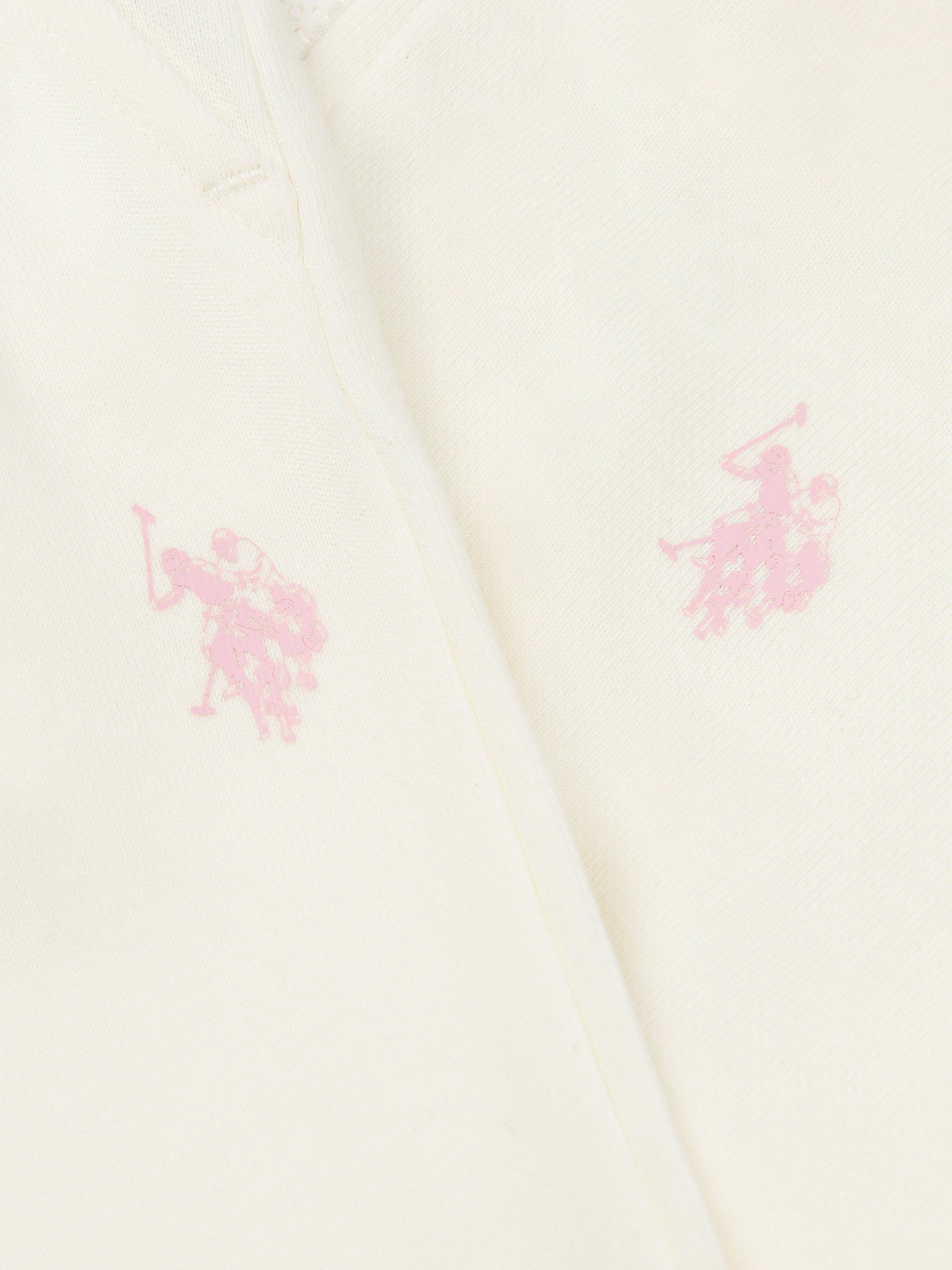 Girls Zip Hoodie & Relaxed Fit Jogger Set in Marshmallow