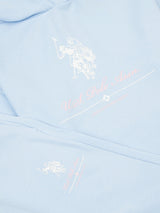 Girls Brushed Back Hoodie & Jogger Set in Windsurfer