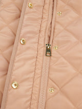 Girls Lightweight Quilted Gilet in Cuban Sand