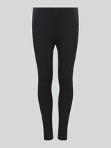 Girls Elastic Waistband Leggings Black