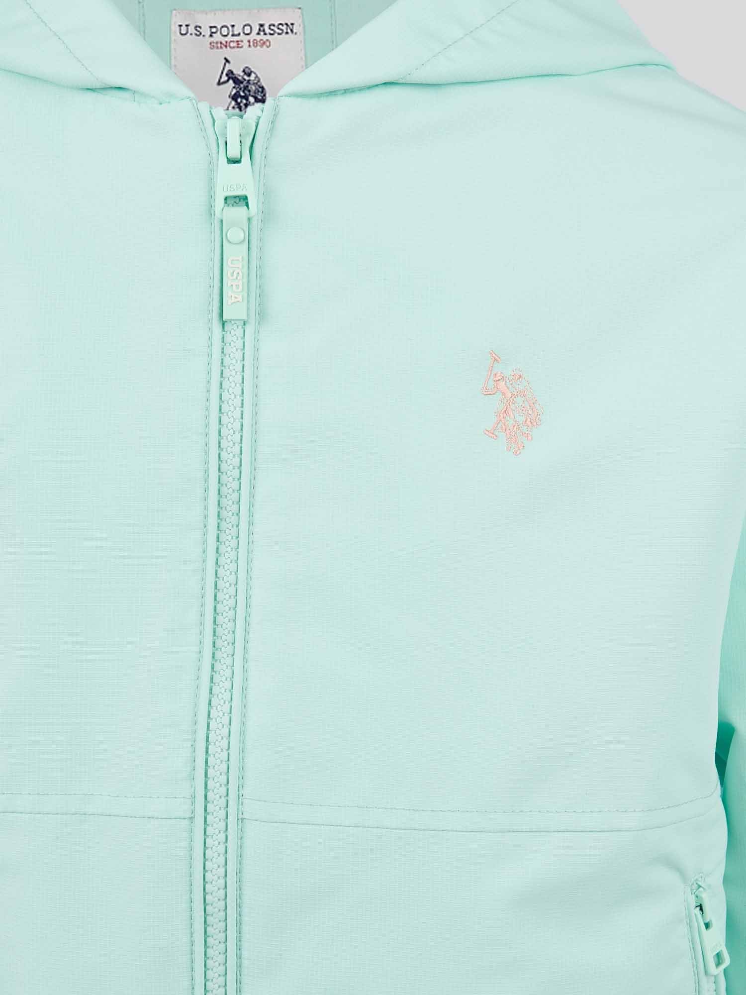 Girls Windbreaker in Blue Light