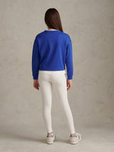 Girls Graphic Boxy Sweat & Legging Set Dazzling Blue