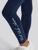 Girls Graphic Boxy Sweat & Legging Set Blue Light