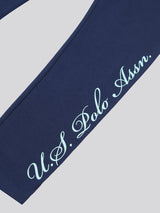 Girls Graphic Boxy Sweat & Legging Set Blue Light
