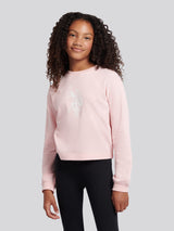 Girls Graphic Boxy Sweat & Legging Set Crystal Rose