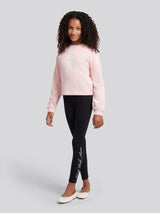 Girls Graphic Boxy Sweat & Legging Set Crystal Rose