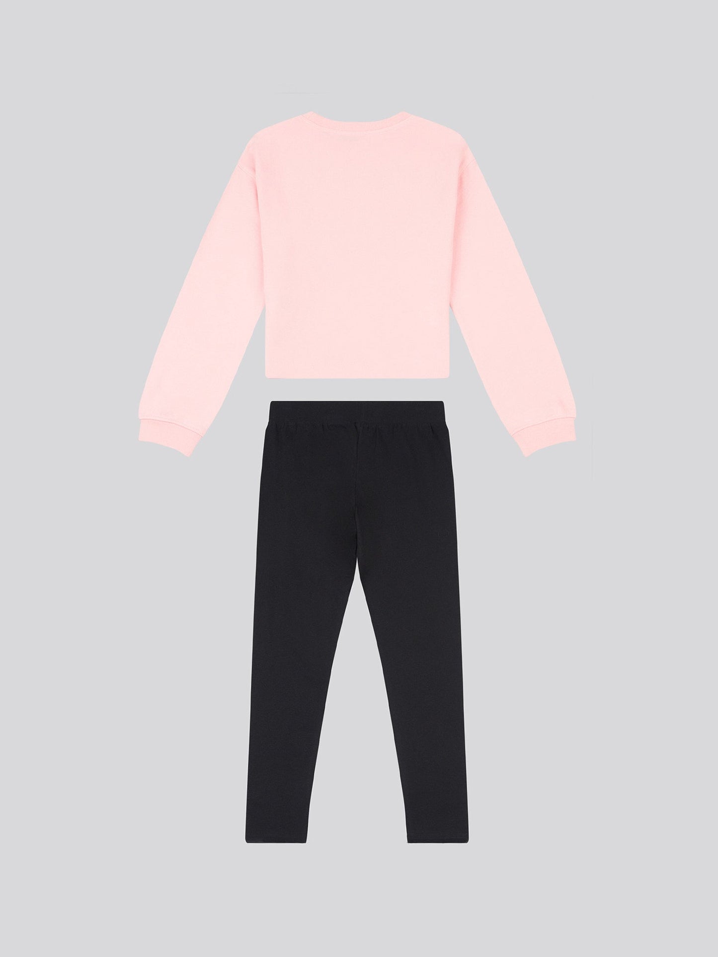 Girls Graphic Boxy Sweat & Legging Set Crystal Rose