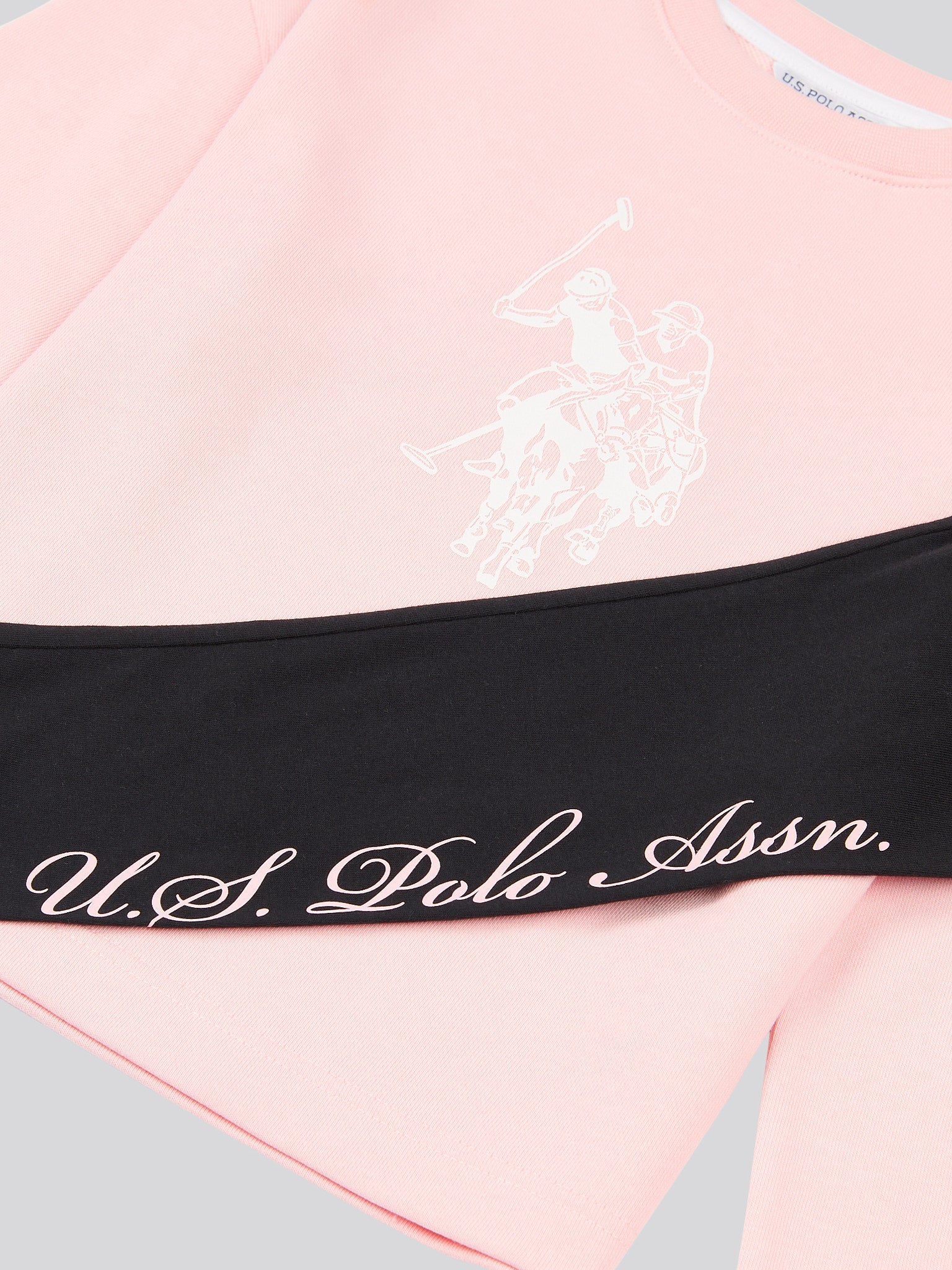 Girls Graphic Boxy Sweat & Legging Set Crystal Rose