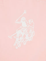 Girls Print T-Shirt & Jersey Short Set Crystal Rose