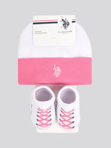 Baby 2 Piece Gifting Set in Light Pink