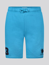 Boys Player 3 Sweat Shorts in Caribbean Sea