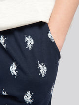 Boys DHM Tee And Trouser Set in Navy Blue