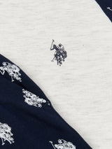 Boys DHM Tee And Trouser Set in Navy Blue