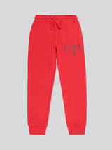Boys Since 1890 Joggers in Tango Red